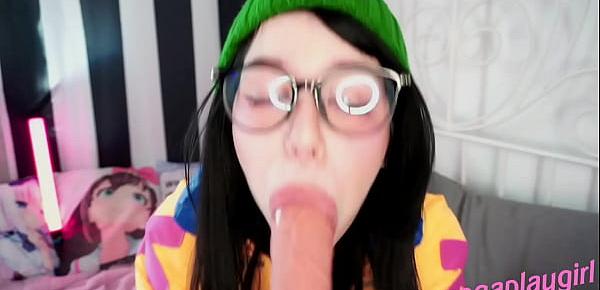  Killjoy from Valorant Show you her Blowjob Skills POV Ahegao Sloppy